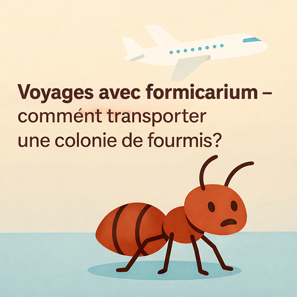 You are currently viewing Voyager avec un formicarium – comment transporter une colonie de fourmis ?