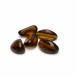 Bursztynowe Kamienie Szklane – Dekoracja do Formikarium