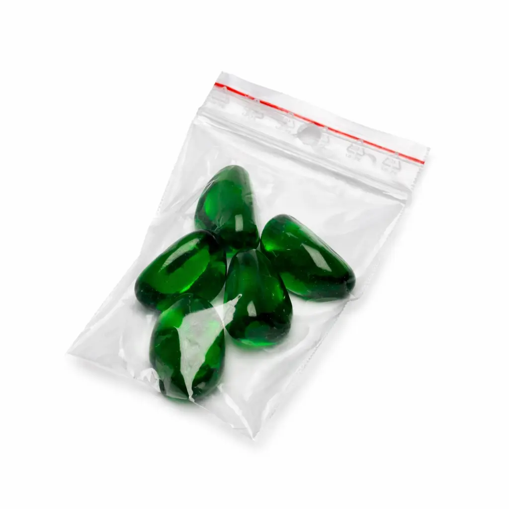 GLASS_STONES_GREEN_02 Kamyczki Dekoracyjne do Formikarium